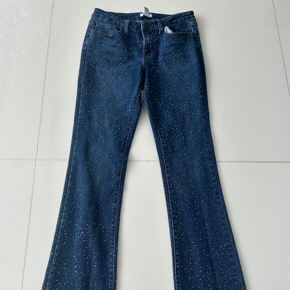 Diamond studded jeans Size 28